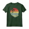 Barbados Caraibico Abbigliamento Maglietta - Souvenir Surf e Tramonto a Barbados - Ideale per gli Amanti del Mare