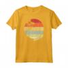 Barbados Caraibico Abbigliamento Maglietta - Souvenir Surf e Tramonto a Barbados - Ideale per gli Amanti del Mare