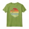 Barbados Caraibico Abbigliamento Maglietta - Souvenir Surf e Tramonto a Barbados - Ideale per gli Amanti del Mare
