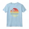 Barbados Caraibico Abbigliamento Maglietta - Souvenir Surf e Tramonto a Barbados - Ideale per gli Amanti del Mare