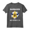 Bandiera Patriottica Barbados del Giorno dell'Indipendenza - Maglietta Orgoglio delle Barbados per Uomini, Donne e Bambini - Ideale per Compleanno, Natale, Anniversario