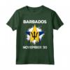 Bandiera Patriottica Barbados del Giorno dell'Indipendenza - Maglietta Orgoglio delle Barbados per Uomini, Donne e Bambini - Ideale per Compleanno, Natale, Anniversario