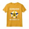 Bandiera Patriottica Barbados del Giorno dell'Indipendenza - Maglietta Orgoglio delle Barbados per Uomini, Donne e Bambini - Ideale per Compleanno, Natale, Anniversario
