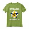 Bandiera Patriottica Barbados del Giorno dell'Indipendenza - Maglietta Orgoglio delle Barbados per Uomini, Donne e Bambini - Ideale per Compleanno, Natale, Anniversario