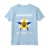 Bandiera Patriottica Barbados del Giorno dell'Indipendenza - Maglietta Orgoglio delle Barbados per Uomini, Donne e Bambini - Ideale per Compleanno, Natale, Anniversario