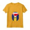 Donna Costa Rica Barbados Bandiera Cerniera Maglietta - Mix Heritage Costa Rica Barbados - Ideale per Hispanic Heritage Month
