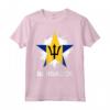 Bandiera Patriottica Barbados Vintage - Maglietta Pride Independence Day per Compleanno, Natale, Anniversario - Ideale per Familiari e Amici