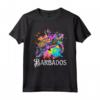 Barbados Maglietta - Souvenir Unico dei Caraibi per Mostrare il Patriottismo - Ideale per Viaggiatori