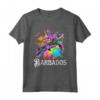 Barbados Maglietta - Souvenir Unico dei Caraibi per Mostrare il Patriottismo - Ideale per Viaggiatori