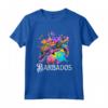 Barbados Maglietta - Souvenir Unico dei Caraibi per Mostrare il Patriottismo - Ideale per Viaggiatori