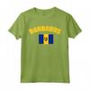 Barbados Flag Bajan National Country Flag Maglietta - Perfect Barbados Souvenir and Travel Gift Idea