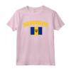 Barbados Flag Bajan National Country Flag Maglietta - Perfect Barbados Souvenir and Travel Gift Idea