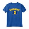 Barbados Flag Bajan National Country Flag Maglietta - Perfect Barbados Souvenir and Travel Gift Idea