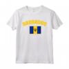 Barbados Flag Bajan National Country Flag Maglietta - Perfect Barbados Souvenir and Travel Gift Idea