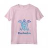 Donna Barbados Maglietta con Collo a V - Souvenir Esotico per Viaggiatori - Acquista Online Maglietta Barbados