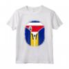 Costa Rica Barbados Bandiera Costa Rica Barbados Cerniera - Mix Heritage Hispanic Flag - Ideale per Orgoglio Latino e Heritage Month - Acquista Online!