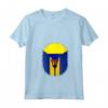 Donna Cerniera Barbados Colombia Maglietta - Design Bandiera Colombia Barbados - Perfetto Regalo per il Patrimonio Ispanico e le Radici Latine