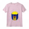 Donna Cerniera Barbados Colombia Maglietta - Design Bandiera Colombia Barbados - Perfetto Regalo per il Patrimonio Ispanico e le Radici Latine