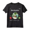Barbados sta chiamando e devo andare alle Barbados - Maglietta Souvenir con Bandiera e Telefono - Ideale per Mostrare il Patriottismo Barbados