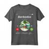 Barbados sta chiamando e devo andare alle Barbados - Maglietta Souvenir con Bandiera e Telefono - Ideale per Mostrare il Patriottismo Barbados