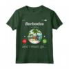 Barbados sta chiamando e devo andare alle Barbados - Maglietta Souvenir con Bandiera e Telefono - Ideale per Mostrare il Patriottismo Barbados