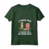 Donna I Told You - Road Trip Barbados Souvenir Popcorn Travel Maglietta con Collo a V - Souvenir Divertente da Viaggio