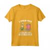 Donna I Told You - Road Trip Barbados Souvenir Popcorn Travel Maglietta con Collo a V - Souvenir Divertente da Viaggio