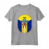 Cerniera ecuadoriana Barbados Bandiera - Maglietta Heritage Ispanico - Regalo Orgoglio Latino