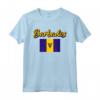 Souvenir Barbados Bandiera Barbados - Radici Bajan Maglietta - Ideale per Uomini e Donne con Orgoglio Nazionale Bajan