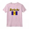 Souvenir Barbados Bandiera Barbados - Radici Bajan Maglietta - Ideale per Uomini e Donne con Orgoglio Nazionale Bajan
