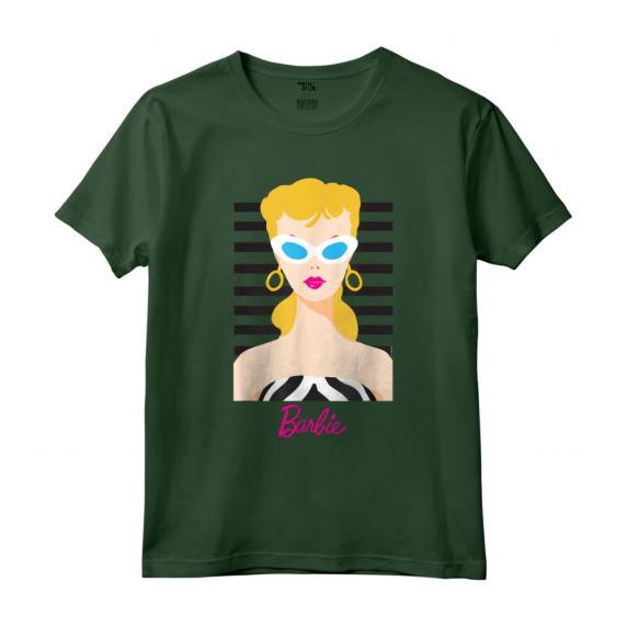 Maglietta Donna Barbie Ufficiale BB60 - Multicolori - Taglio Classico - Ideale per Fan e Collezionisti