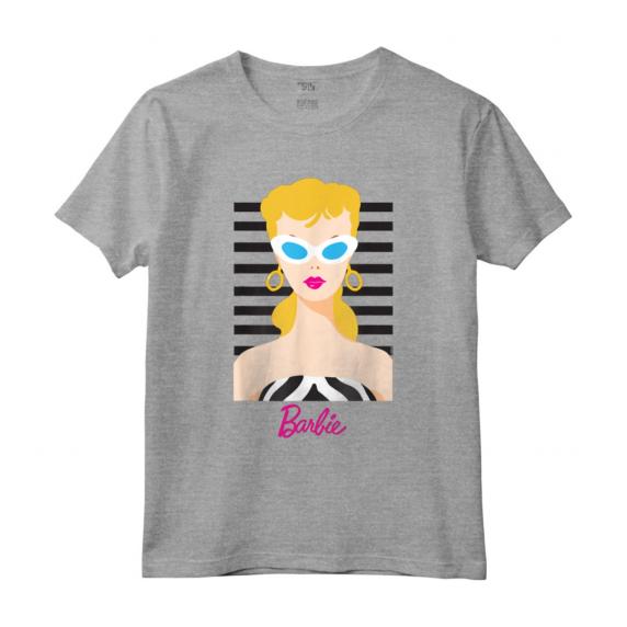 Maglietta Donna Barbie Ufficiale BB60 - Multicolori - Taglio Classico - Ideale per Fan e Collezionisti