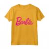 T-shirt Barbie da Donna - Logo Ufficiale Multicolori - Maglietta Leggera e Taglio Classico