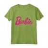 T-shirt Barbie da Donna - Logo Ufficiale Multicolori - Maglietta Leggera e Taglio Classico