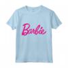 T-shirt Barbie da Donna - Logo Ufficiale Multicolori - Maglietta Leggera e Taglio Classico