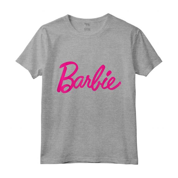 T-shirt Barbie da Donna - Logo Ufficiale Multicolori - Maglietta Leggera e Taglio Classico