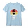 Sono un Papà con la Barba - Maglietta Vintage con Design Grafico - Regalo per Amante della Barba Uomo