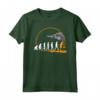 Evolution del Fumatore - Men's Barbecue Gift T-Shirt - Ideale per Compleanno del Papà - Ideale per gli amanti del Barbecue