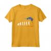 Evolution del Fumatore - Men's Barbecue Gift T-Shirt - Ideale per Compleanno del Papà - Ideale per gli amanti del Barbecue