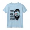 Cool Dad Have Beard - Maglietta divertente per la Festa del Papà con Barba - Idea Regalo Originale