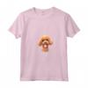 Donna POODLE MOM - Maglietta BARBONCINO con Collo a V - Regalo divertente per gli amanti dei cani