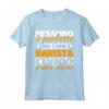 HapTiger - Nessuno è Perfetto ma Come Barista - Maglietta Divertente per Baristi - Ideale come Regalo
