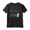 Gin Tonic Alcol Dicendo - Può Contenere Gin Maglietta per Amanti del Cocktail - Regalo Divertente per Natale o Compleanno
