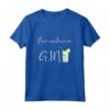 Gin Tonic Alcol Dicendo - Può Contenere Gin Maglietta per Amanti del Cocktail - Regalo Divertente per Natale o Compleanno