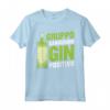 Gin Tonic Detto Divertente - Gruppo Sanguigno Gin Positivo Maglietta per Amanti del Gin - Ideale come Regalo per Baristi e Intenditori