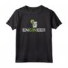 Divertente Regalo Alcool Gin Tonic Ingegnere Maglietta - In Gin We Trust - Ideale per gli Amanti del Gin e del Gin Tonic