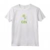 Divertente Regalo Alcool Gin Tonic Ingegnere Maglietta - In Gin We Trust - Ideale per gli Amanti del Gin e del Gin Tonic