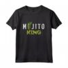 Maglietta Mojito King Love - Regalo Divertente per Amanti del Mojito - Design Vintage per Baristi e Amanti dei Cocktail
