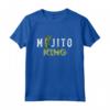Maglietta Mojito King Love - Regalo Divertente per Amanti del Mojito - Design Vintage per Baristi e Amanti dei Cocktail