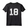 Numero 18 Maglia Baseball Calcio Hockey Pallacanestro - Maglia Sportiva per Veri Fan di Sport - Ideale come Regalo di Compleanno